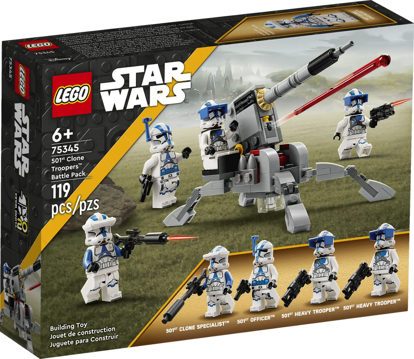 Lego - Star Wars - Ensemble de combat de Clone Troopers de la 501e légion
