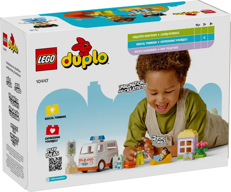 Lego - Duplo Ville - Ambulance et chauffeur