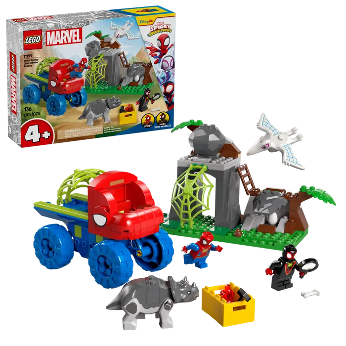 Lego - Spidey - Le sauvetage en camion-dinosaure de l’équipe Spidey - ML