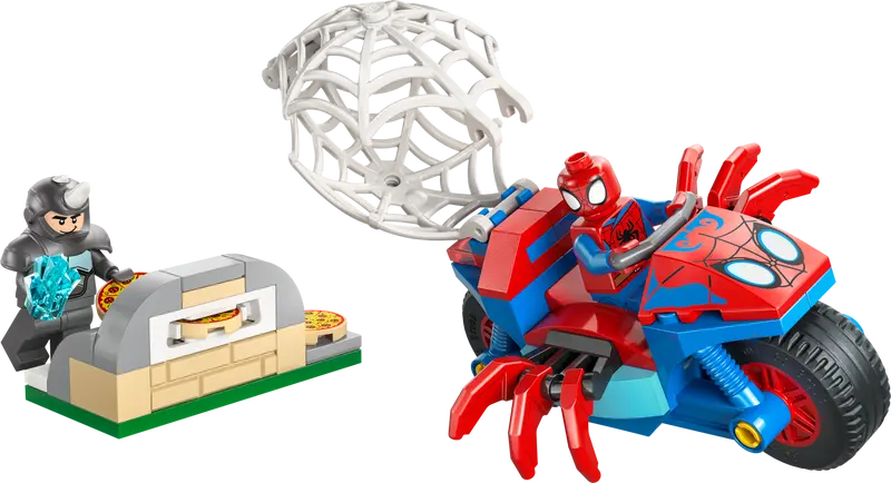LEGO - Marvel - 11206 - Spider-Man sur sa moto contre Rhino