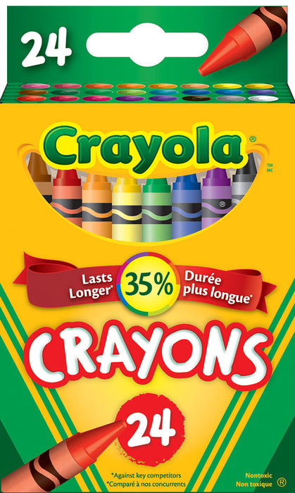 Crayola - 24 crayons de cire