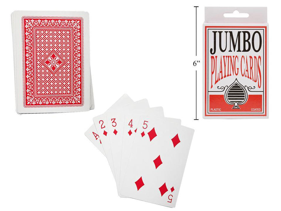 Cartes à jouer - jumbo