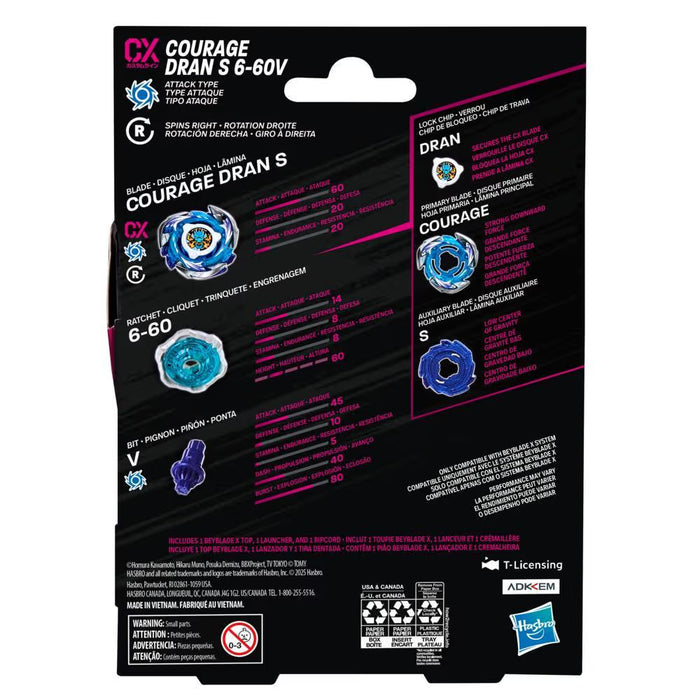 Beyblade X - Courage Dran 6-60V