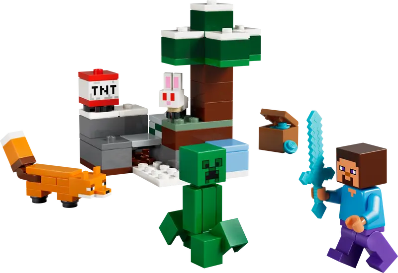 LEGO - Minecraft - 21583 - L’aventure de Steve dans la taïga