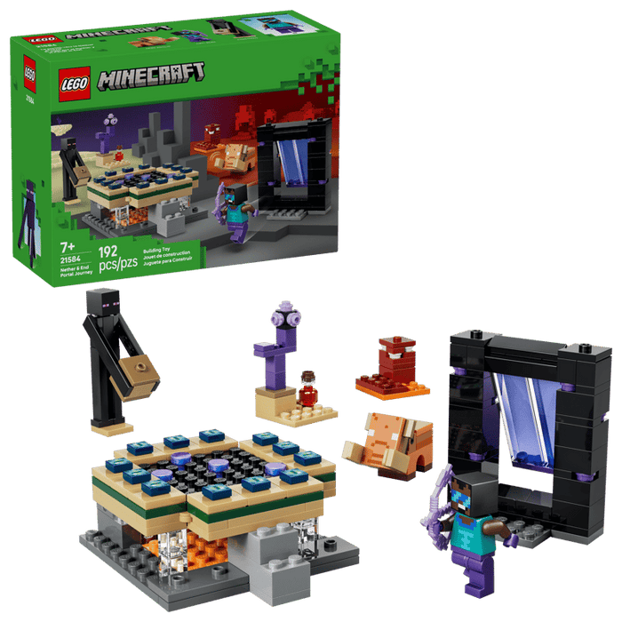 Lego - Minecraft - 21584 - Le portail vers le Nether et l’End