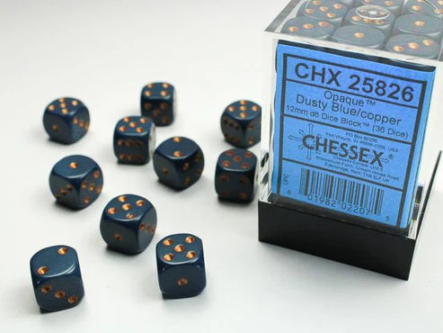 Opaque: 36D6 Dusty Blue / Copper