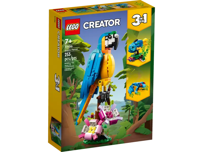 Lego - Creator - Le perroquet exotique