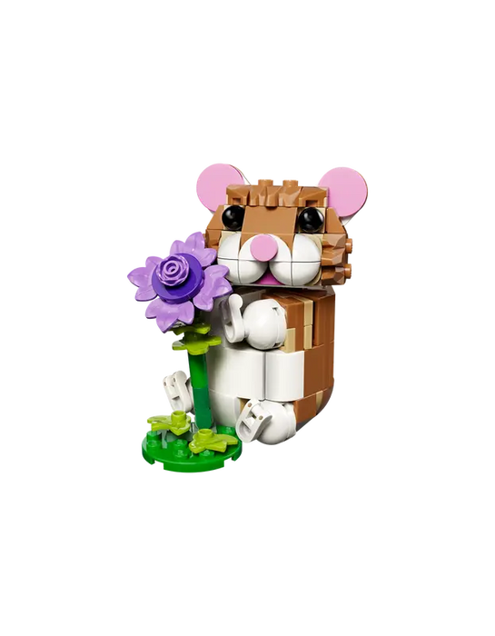 LEGO - Creator - Le hamster mignon avec une fleur