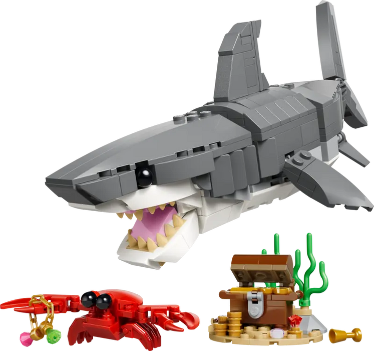 LEGO - Creator - 31381 - Le requin féroce et le coffre au trésor