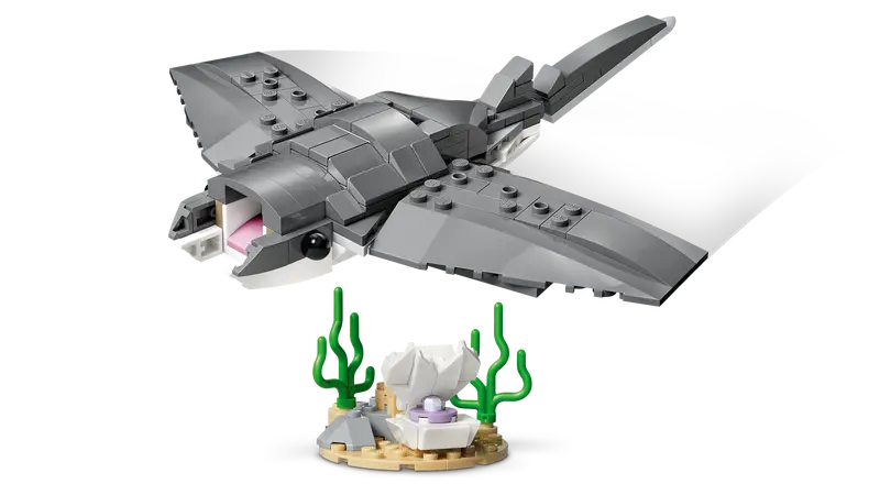 LEGO - Creator - 31381 - Le requin féroce et le coffre au trésor