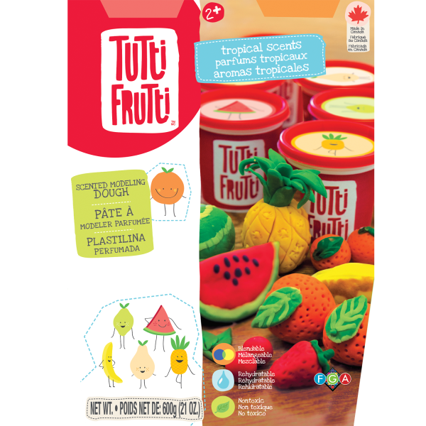 Tutti Frutti - 6 pots - Parfums tropicaux