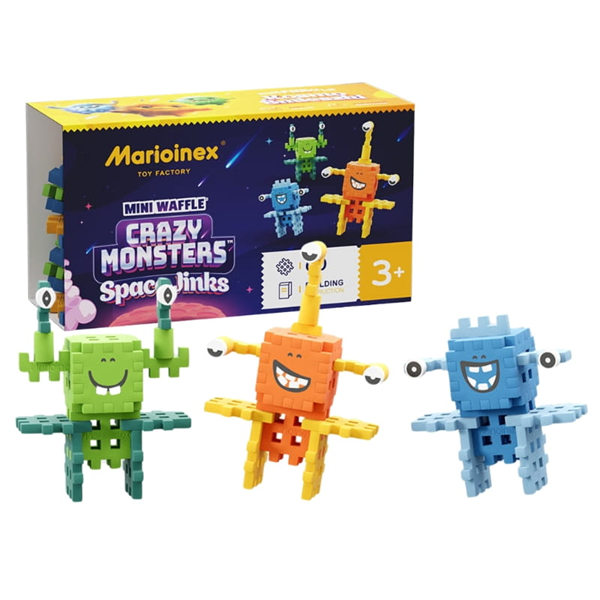 Mini Waffle - Monstres Fous Folies Spatiales