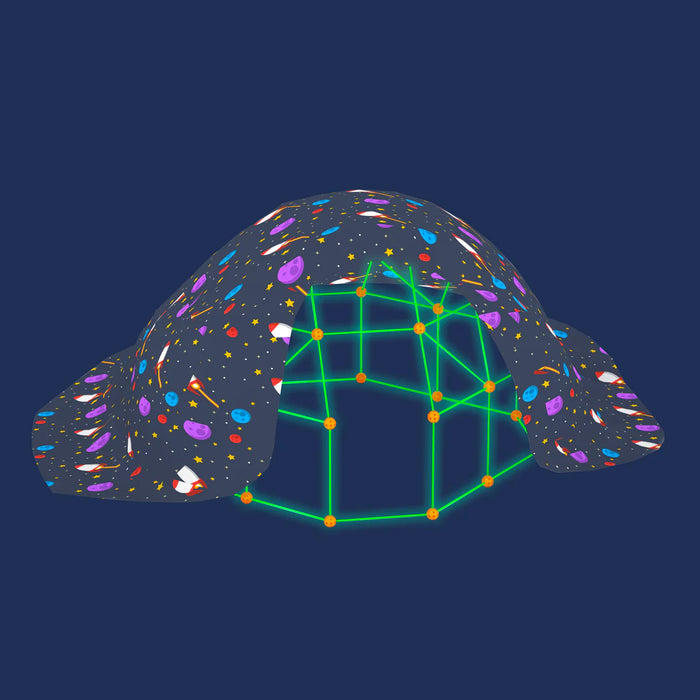 Fort fantastique luminescent - 72 pièces