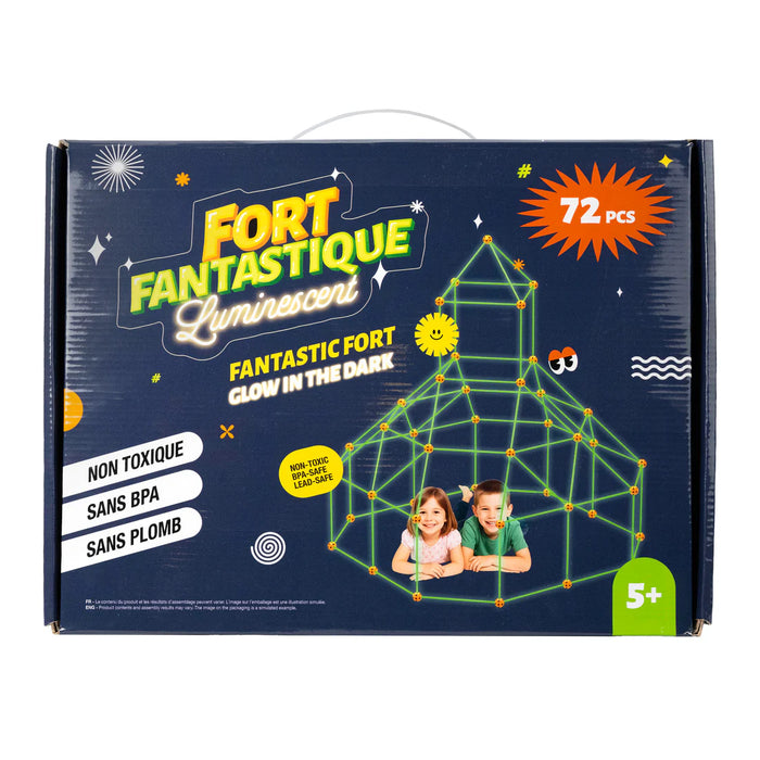 Fort fantastique luminescent - 72 pièces