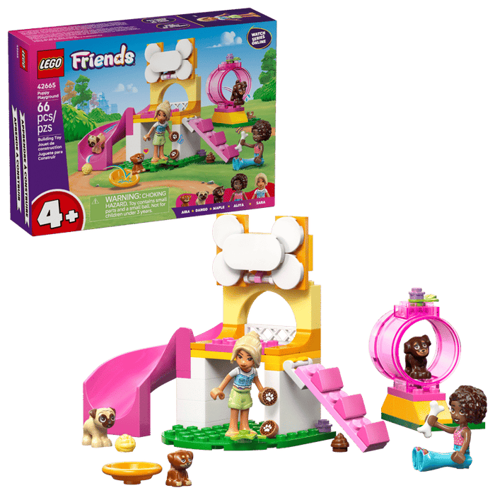 Lego - Friends - 42665 - L’aire de jeux des chiots