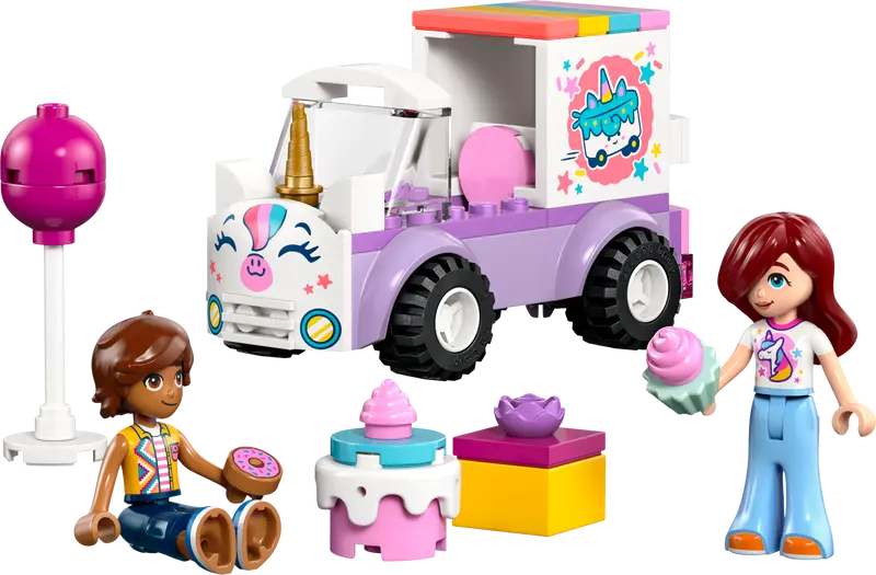 LEGO - Friends - La voiture de livraison de gâteaux licorne