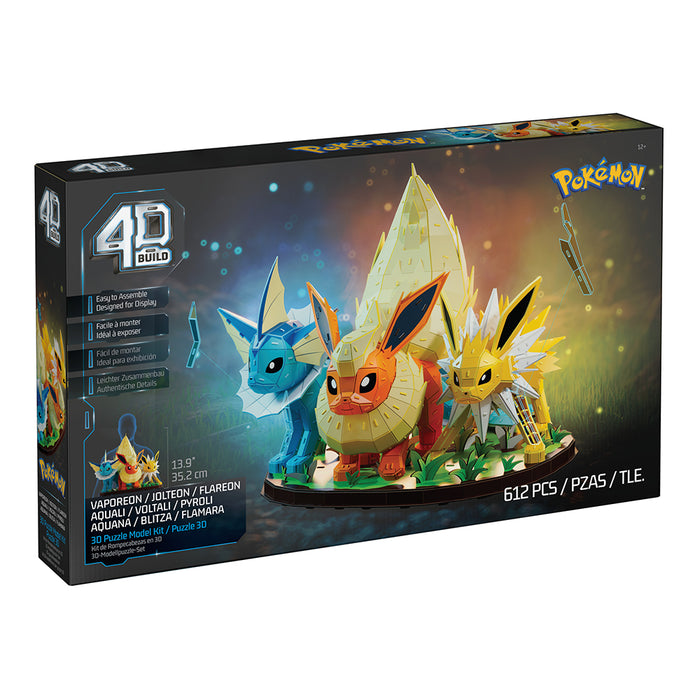 4D Build - Pokémon Trio d'évolution d'Évoli - Multi