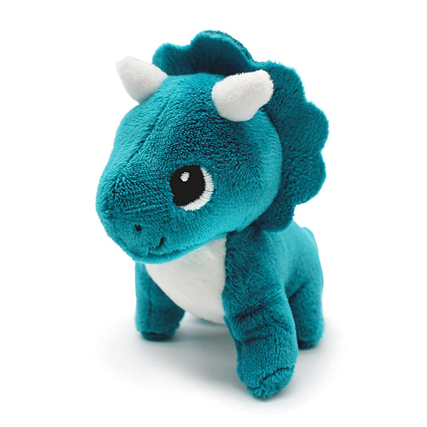 Maman-bébé, tricératops, bleus