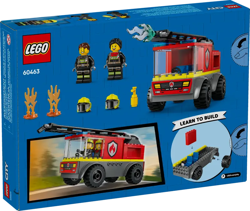 Lego - City - Le camion de pompier avec échelle - ML