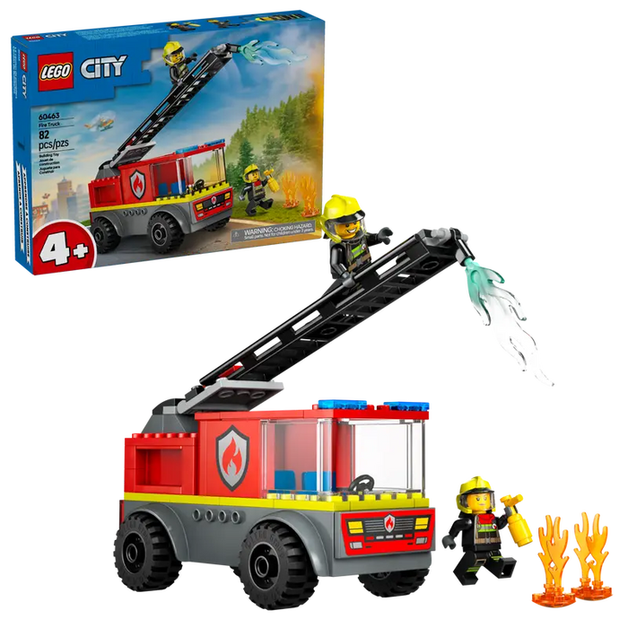 Lego - City - Le camion de pompier avec échelle - ML
