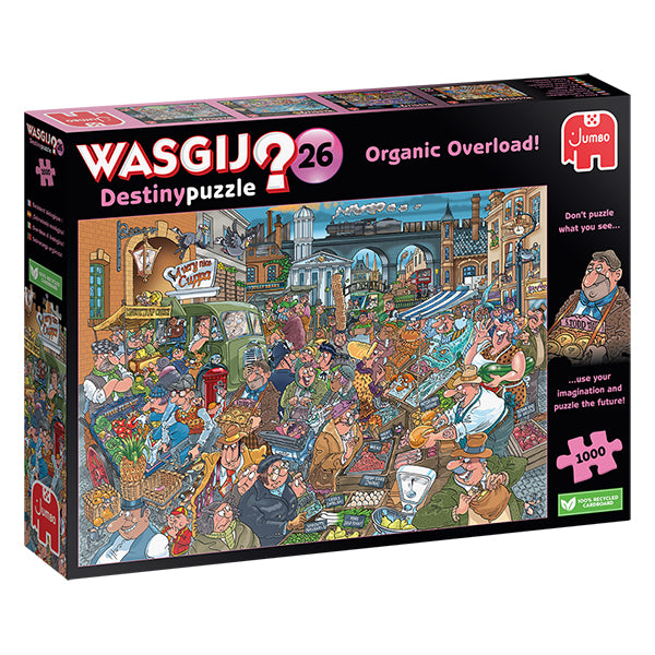 Puzzle - WASGIJ Destiny #26 - Excédent biologique! (1000pcs) - ML