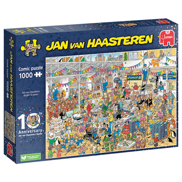 Puzzle - Jumbo - Studio 10 ans - Jan van Haasteren - 1000 pcs