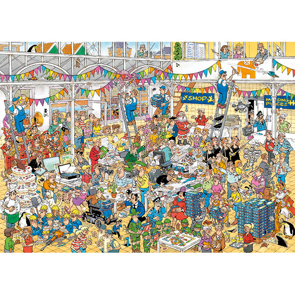 Puzzle - Jumbo - Studio 10 ans - Jan van Haasteren - 1000 pcs