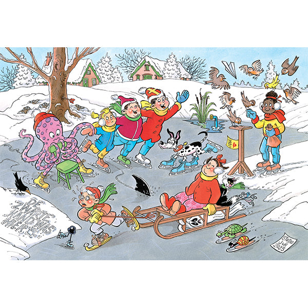 Puzzle - Jumbo - Jan van Haasteren - Patinage artistique - 240 pcs