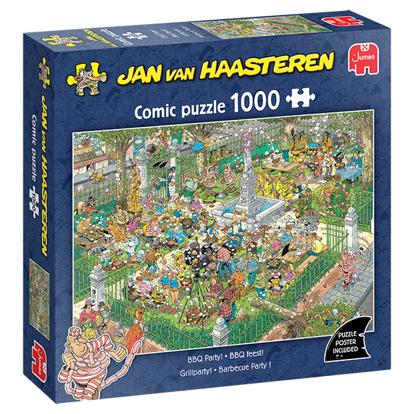 Puzzle - Jumbo - Barbecue party - Jan van Haasteren - 1000 pcs
