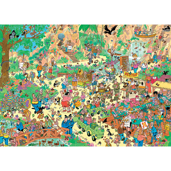 Puzzle - Jumbo - Joyeux papillons - Jan van Haasteren - 1000 pcs
