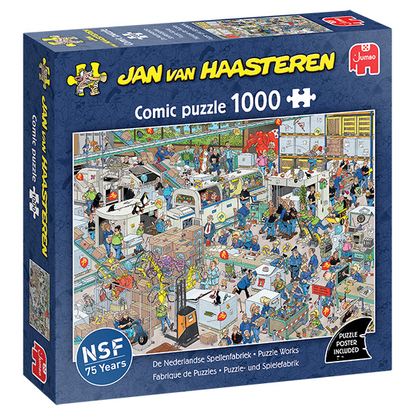 Puzzle - Jumbo - Fabrique de Puzzles - Jan van Haasteren - 1000 pcs