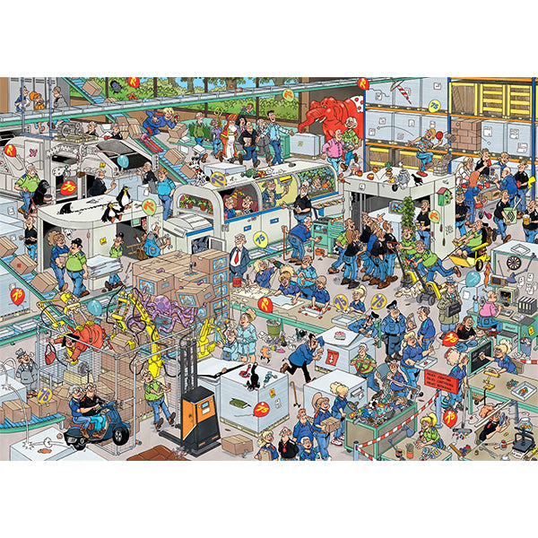 Puzzle - Jumbo - Fabrique de Puzzles - Jan van Haasteren - 1000 pcs