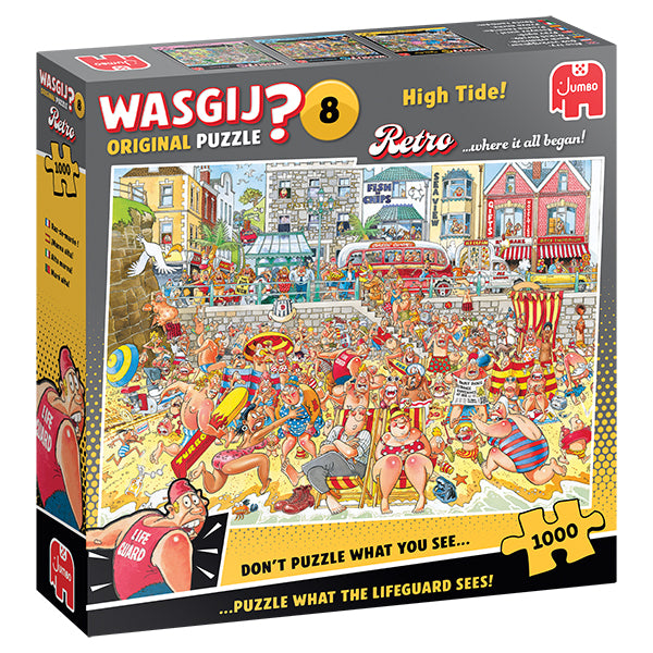 Puzzle - WASGIJ - Original Retro 8 - Marée haute ! - 1000 pcs