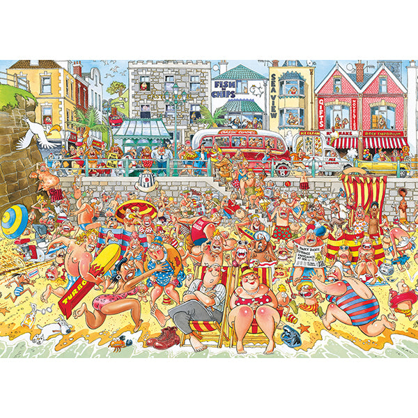 Puzzle - WASGIJ - Original Retro 8 - Marée haute ! - 1000 pcs