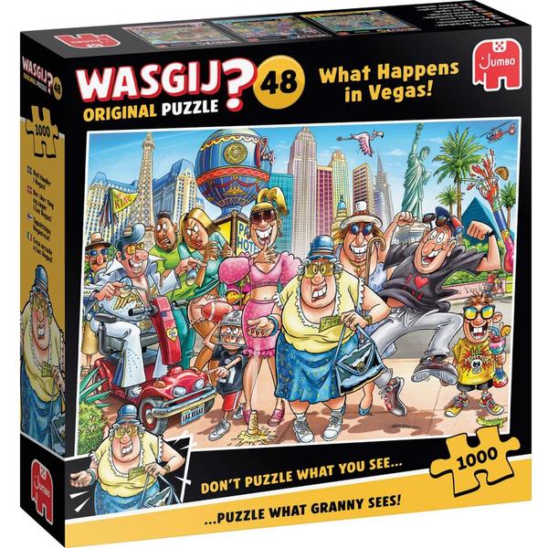 Puzzle - Wasgij - Ce qui se passe à Vegas ! - 1000 pcs