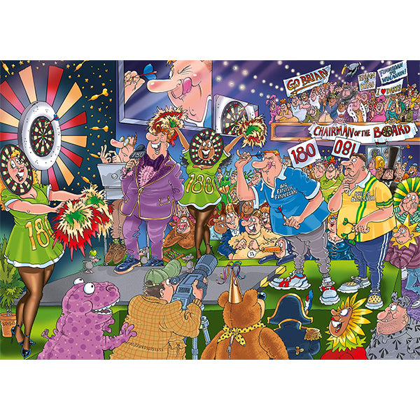 Puzzle - Wasgij - En plein dans le mille - 1000 pcs