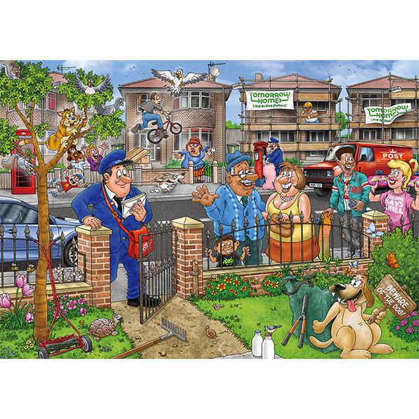 Puzzle - Wasgij - Livraison à domicile - 1000 pcs