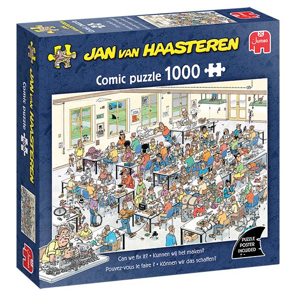 Puzzle - Jumbo - Pouvez-vous le faire ? - Jan van Haasteren - 1000 pcs
