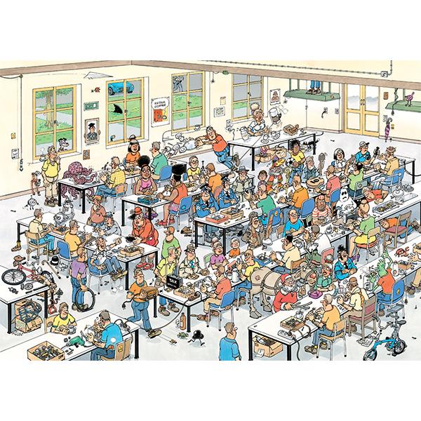 Puzzle - Jumbo - Pouvez-vous le faire ? - Jan van Haasteren - 1000 pcs