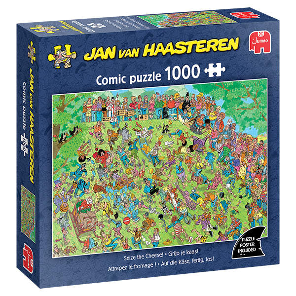 Puzzle - Jumbo - Attrapez le fromage - Jan van Haasteren - 1000 pcs