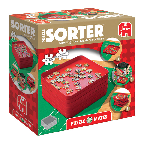 Puzzle Sorters - Jumbo - 6 plateaux de triage