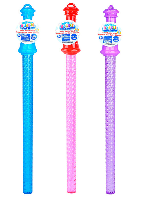 Baguette à bulles géantes