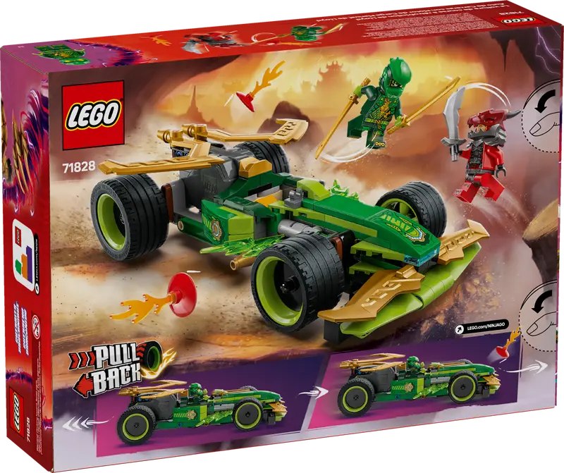 Lego - Ninjago - La voiture de course à rétrofriction de Lloyd - ML