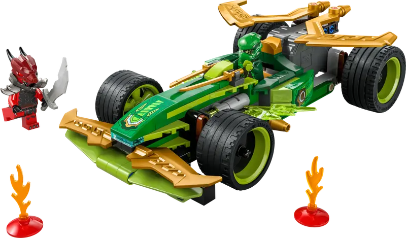 Lego - Ninjago - La voiture de course à rétrofriction de Lloyd - ML