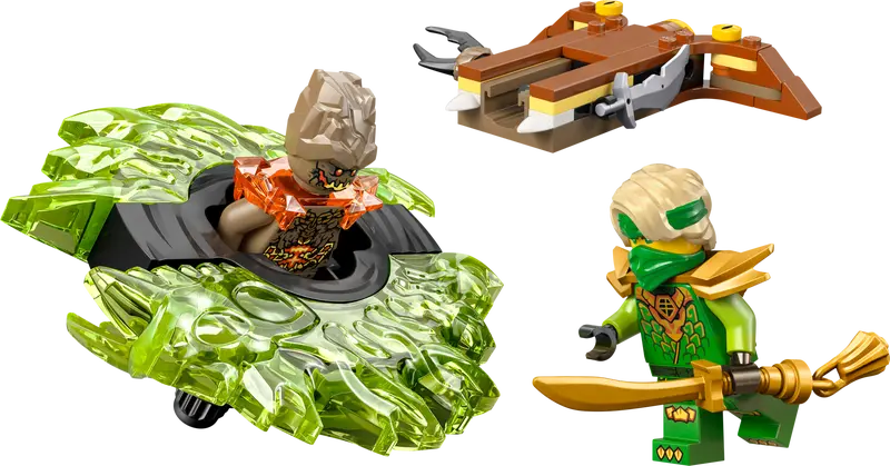 LEGO - Ninjago - Lloyd contre la toupie du monstre de la terre