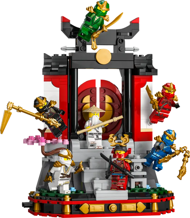 LEGO - Ninjago - Le socle d’exposition de personnages ninjas (15e anniversaire)