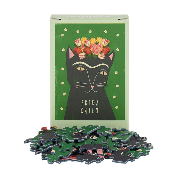 Puzzle - happily - Frida Catlo - Nia Gould - 99 pcs