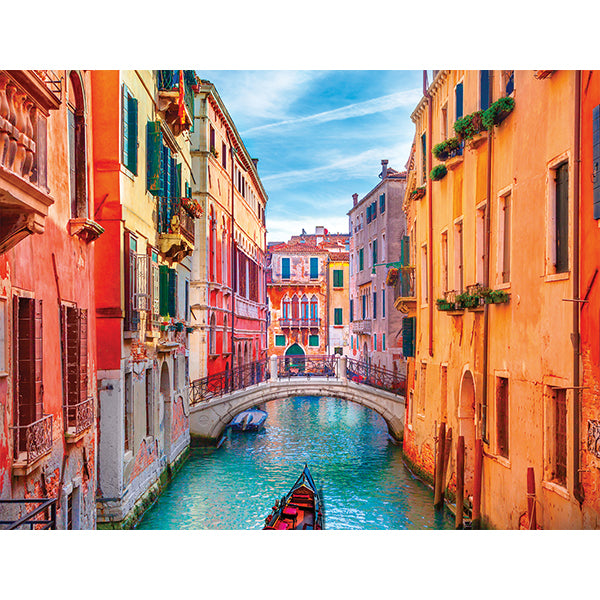 Puzzle - Nathan -  Sur les canaux de Venise - 2000 pcs