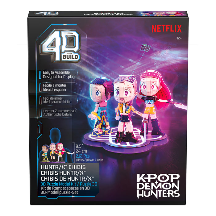 4D Build - K-Pop Demon Hunter - Huntrix Chibi Set