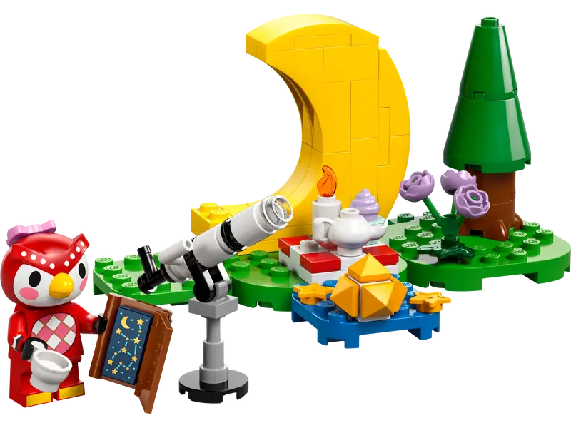 LEGO - Animal Crossing - Observation des étoiles avec Céleste